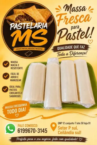Massa de pastel 