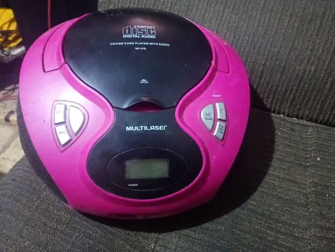 Rádio AM FM cd USB Multilaser