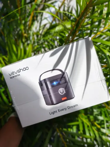 Projetor Vevshao V50 - DLP Recarregável Android (Lacrado)