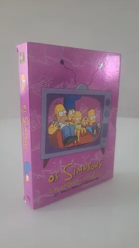 Box Temporadas primeira a quinta dos Simpsons - Box de Colecionador