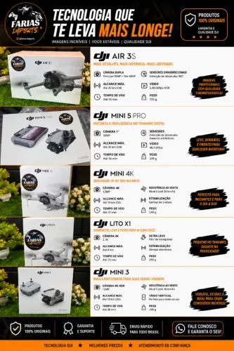 DRONES DJI LACRADO A PRONTA ENTREGA EM TODA FORTALEZA