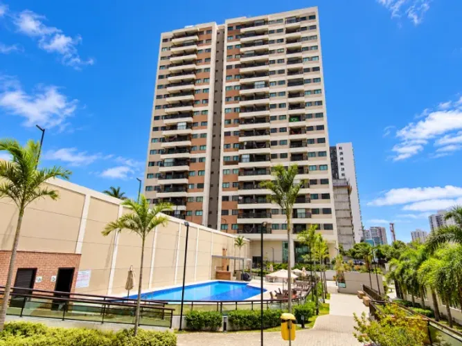 Jardino | Apartamento mobiliado, 2 quartos (1 suíte) - Presidente Kennedy
