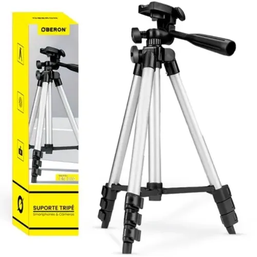 Tripé para Celular e Camera, 33cm a 1m, entregamos