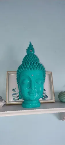 Peça decorativa Cabeça de Buda
