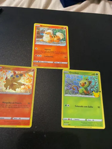 Cartas Pokémon da coleção do MC donalds