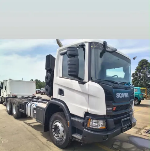 Scania P280 XT CS ano 2026, 6x4, com 650 Km, automática e sem uso, m SP