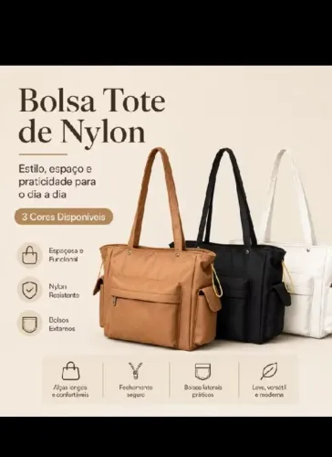 Bolsa tote de Lylon Estilo, espaço e praticidade