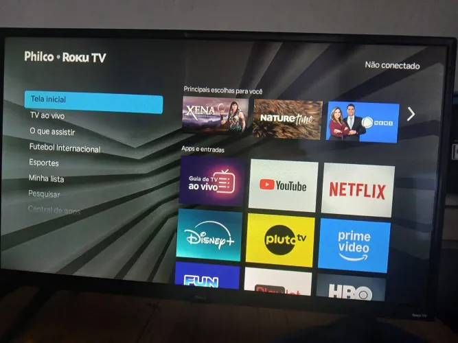 Vendo uma TV philco roku Smart 32 polegadas