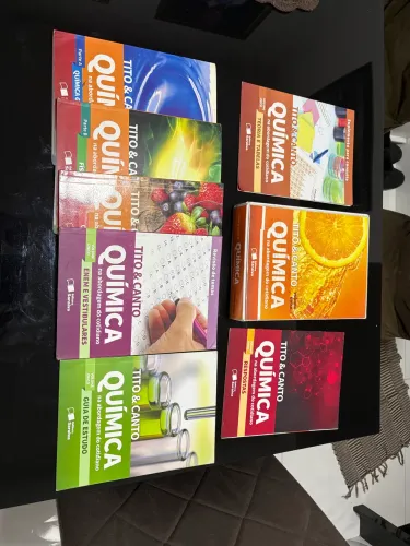 Livro de Química Tito & Canto - Química na Abordagem do Cotidiano - Volume Único