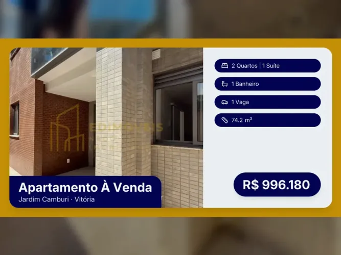 Apartamento Moderno em Jardim Camburi: Varanda Garden e Lazer Completo!
