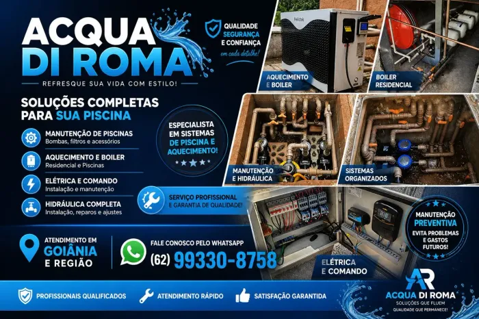 Piscina manutenção aquecimento 