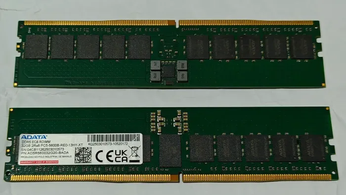 Memórias RAM ADATA DDR5 ? 32GB 2Rx8 (SERVIDOR)