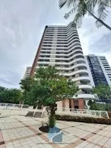 COND. MANSÃO ADRIANÓPOLIS, MOBILIADO, 4 SUÍTES, SALA 3 AMBIENTES E 2 VAGAS.