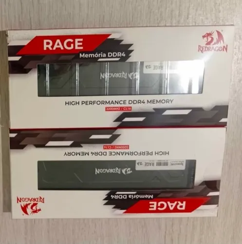 Memória RAM ddr4 2x8 3200mhz cl16