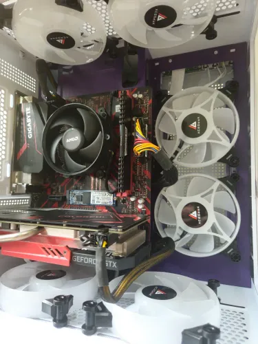 PC Gamer / Ryzen 5 2600 / GTX 1660 Super 6GB / 16GB RAM / SSD 240GB + 1TB HD / Fonte 600W