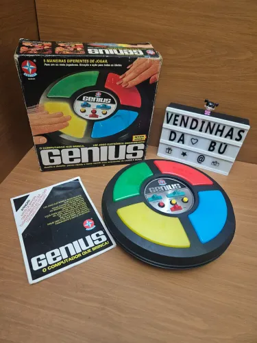 Brinquedo Genius anos 80