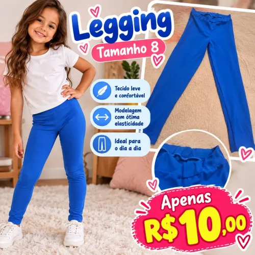 Legging tamanho 8