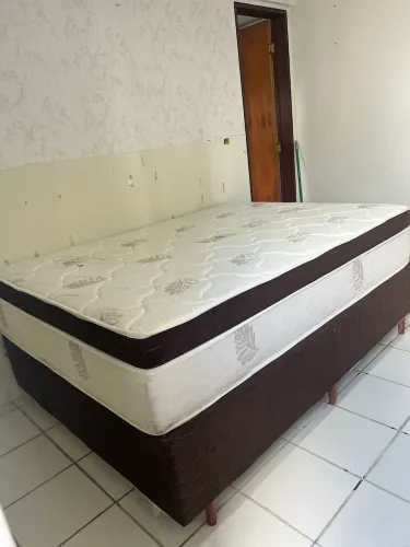 Cama casal molas ensacadas