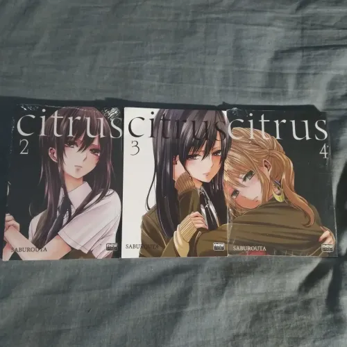 Mangá Citrus Volumes 2, 3 e 4 - NOVOS