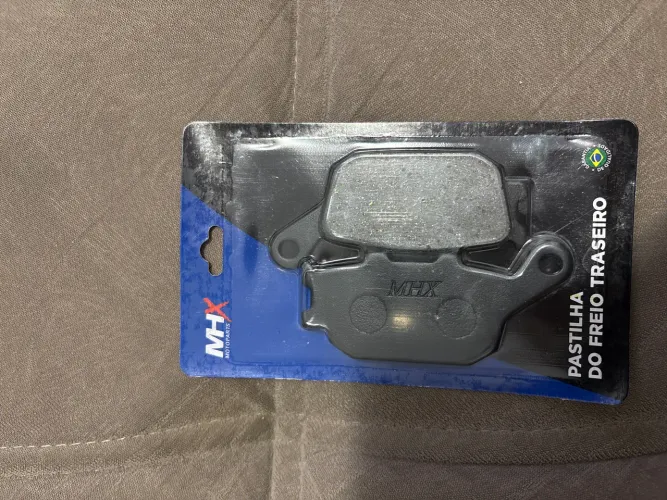 Vendo pastilha de freio traseiro de moto