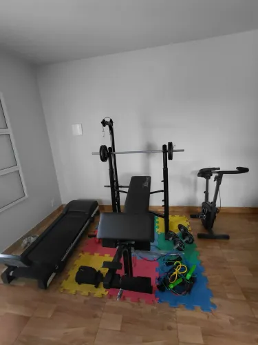 Kit Academia Completa em Casa