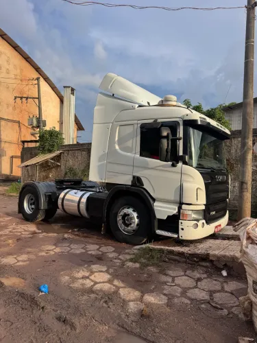 SCANIA P340 10/11 revisada e trabalhando 