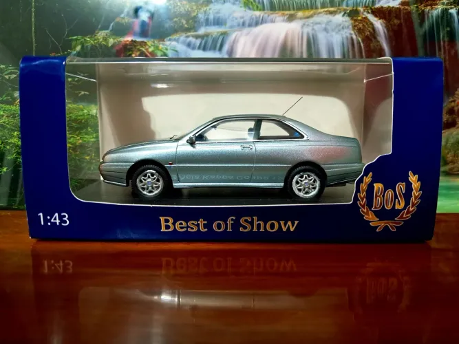Miniatura Lancia Kappa Coupe 2.0 20V Turbo Boss 1:43, impecável, sem detalhes. raríssima
