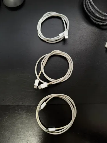 Cabo Apple USB-C para USB-C 60W 1 metro Original