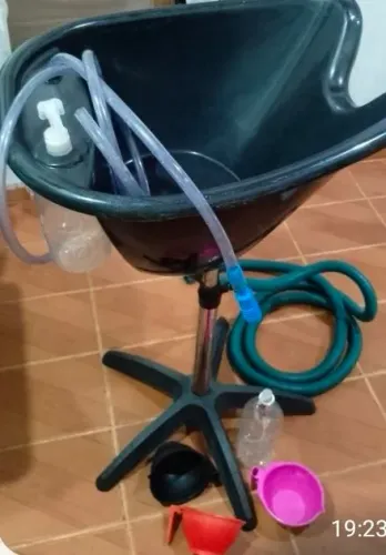Lavatório conservado brinde acessório da foto