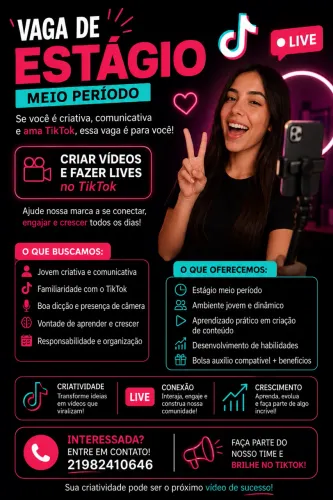 Estagio meio período 