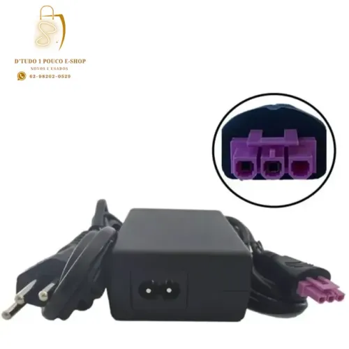 Fonte Impressora Hp Pino Roxo 30v 333ma + Cabo Usb