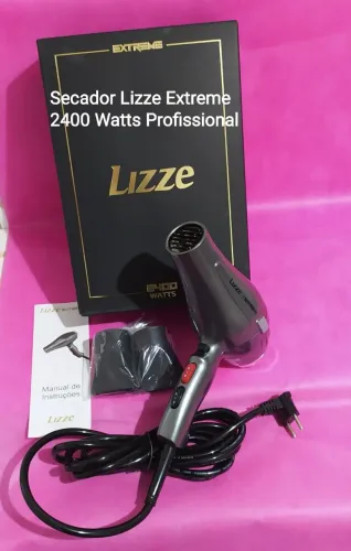 Secador 2400 Watts Lizze Extreme Profissional Novo Lacrado sem Uso com Garantia 