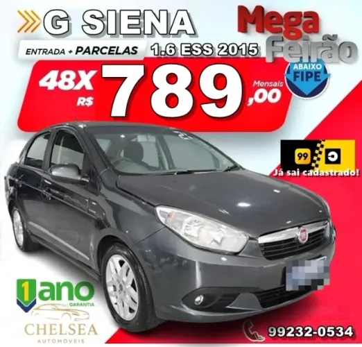 Fiat Grand Siena Essen.sublime 1.6 Flex 2015