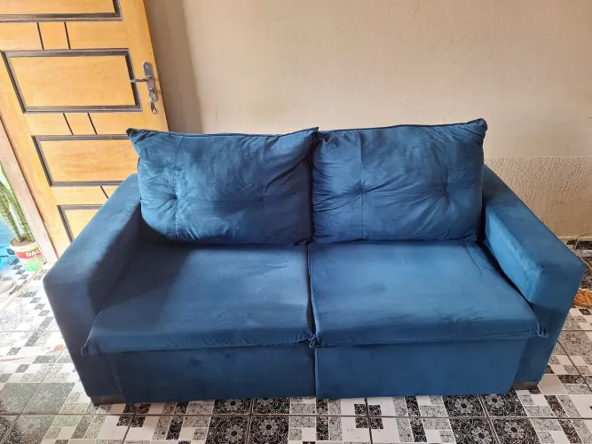 Sofá de 3 lugares retrátil