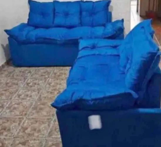 Sofá 2x3 Lugares Paris Transforme seu Lar