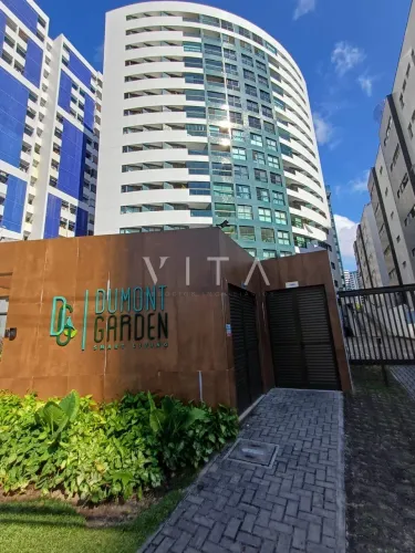Apartamento mobiliado com varanda gourmet nas Graças