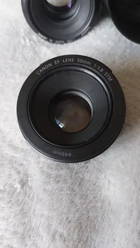Canon 50mm 1.8 STM (última disponível)