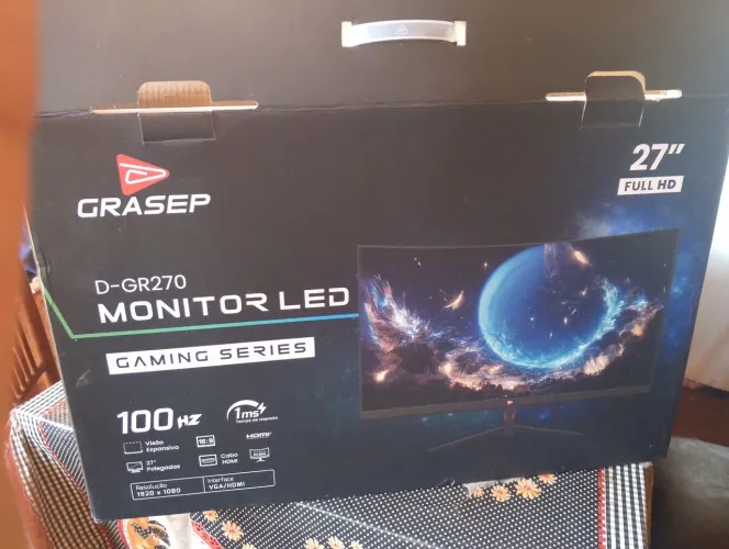 Monitor led 100 hz 27 polegadas tela curva