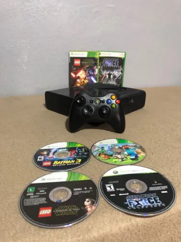 Xbox 360 super slim + jogos originais - entrego