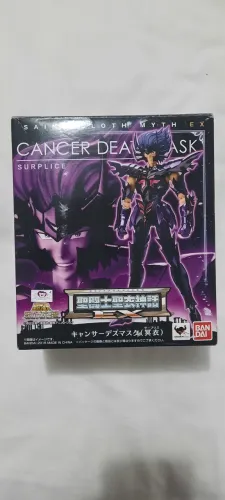 Mascara da Morte de Cancer mdm com armadura sapuris saga de Hades Cloth Myth EX Bandai