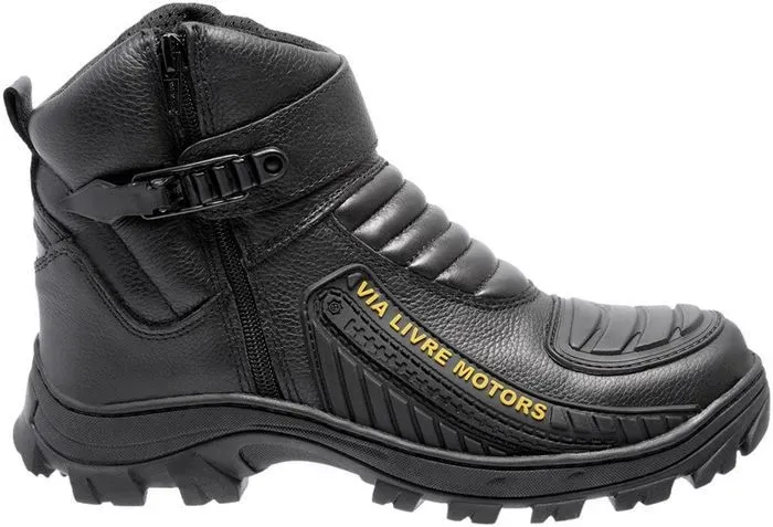 Bota para  Motociclista em Couro