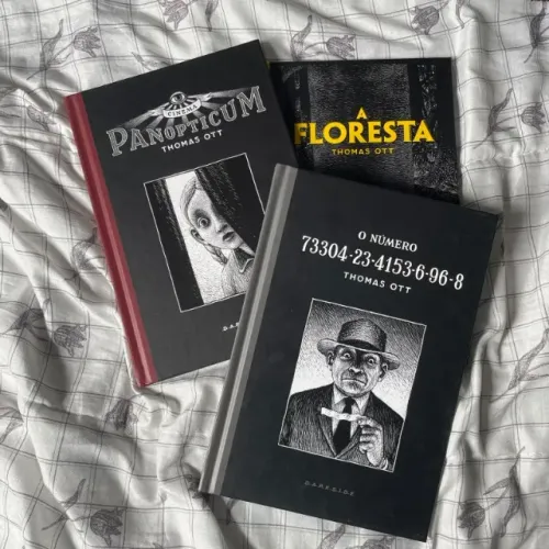 coleção 3 livros thomas ott darkside