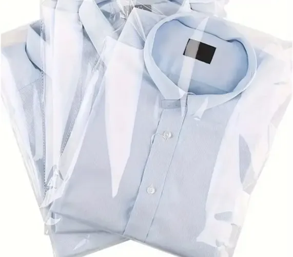 Kit 100 sacos para embalar roupas 