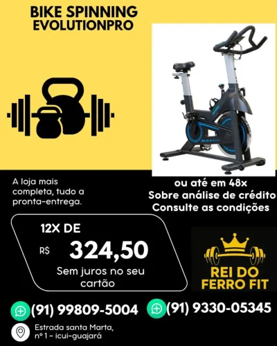 Bike spinning evolution pro
