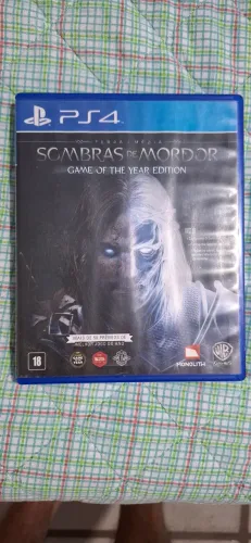 Jogo Terra-média: Sombras De Mordor Game Of The Year Edition PS4 - Original