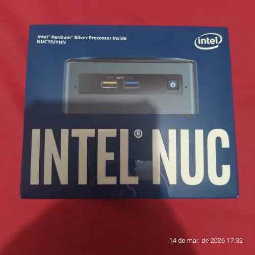 Micro Computador Intel NUC Pentium com SSD Completo na Caixa