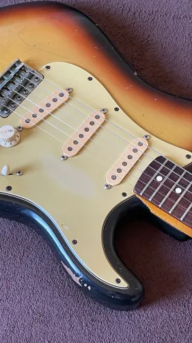 Guitarra Fender Am Vintage 62 Hot Rod MJT Relic Lollar Dirty Blonde (ñ suhr prs)