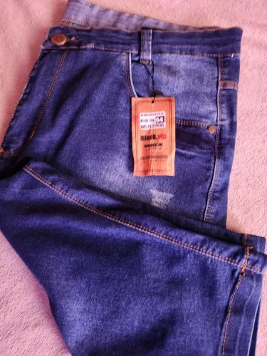 Bermuda jeans masculina