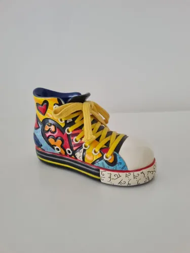 Escultura Romero Britto - Tênis