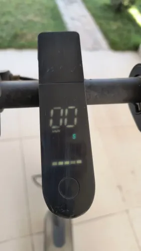 Patinete elétrico em perfeito funcionamento